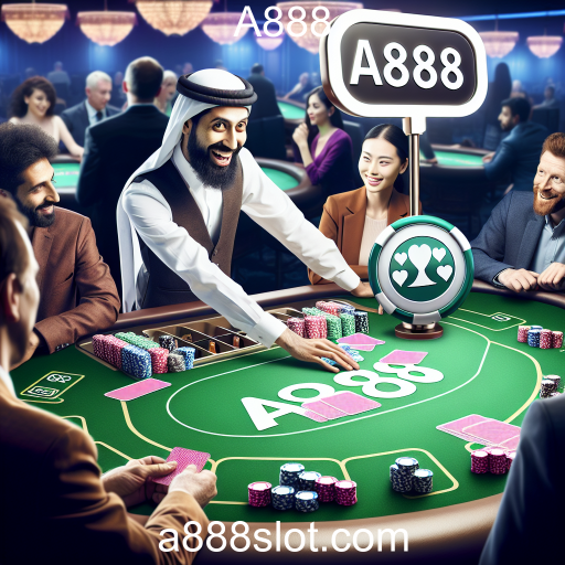 A Emoção do Poker ao Vivo no A888